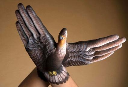 فن الرسم على اليدين "Hand Art"